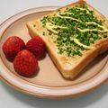 バカリャウ's cooksnap of when they made ご馳走風♡葱とアンチョビマヨのトースト.