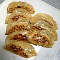 りゅう太１号's cooksnap of when they made 鮭とチーズのおつまみ餃子.