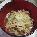 わんこたんわんたん's cooksnap of when they made 豚肉ときのこの温かいお蕎麦.