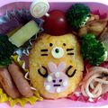 hitocok's cooksnap of when they made キャラ弁　すみっコぐらし　(おにぎり).