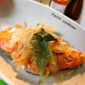ゆ‧✧̥̇‧☃︎'s cooksnap of when they made シャケと玉ねぎとネギのスパイスホイル焼き.