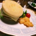minmo2✳️2's cooksnap of when they made イングリッシュマフィンバーガー.
