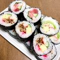 yuccoママ☆'s cooksnap of when they made 恵方巻　巻き寿司.