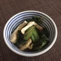 ギガたん's cooksnap of when they made 冬といえばかつお菜！薄あげでゴマ油炒め♪.