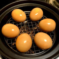 cokob's cooksnap of when they made 【イージースモーカー使用】半熟燻製たまご.