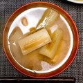 ☆うりぽよ☆'s cooksnap of when they made 焼きネギと油揚げの味噌汁.