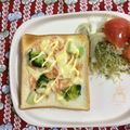 ankotetu's cooksnap of when they made ☆彩りキレイ春っぽいトースト☆.