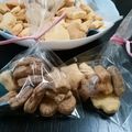 notte☆'s cooksnap of when they made 材料３つで簡単クッキー♡*．.
