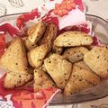 yokomaru's cooksnap of when they made 簡単！きなこと黒ごまの和風スコーン.