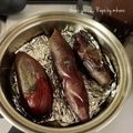 GoGo島みかん's cooksnap of when they made 厚手 インコア鍋で 蜜の溢れる焼き芋.