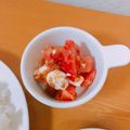 あいこじゃんきーー's cooksnap of when they made トマトとクリームチーズのおかか醤油和え.