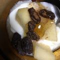 V666's cooksnap of when they made ❁りんごのマリネとレーズンのヨーグルト❁.