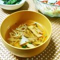 クックI7I5L1☆'s cooksnap of when they made もやしスープ.