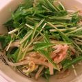 イルカ凡's cooksnap of when they made ＊簡単＊水菜ともやしのツナサラダ.