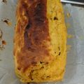 phnanzu's cooksnap of when they made HMで♪カボチャとチーズのケーク・サレ.