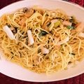 ゆずもりチャンネル's cooksnap of when they made 海老プリっ♪「ネギ塩焼きそば」.