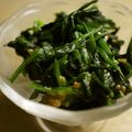 maruru-nn's cooksnap of when they made ほうれん草のピーナッツ和え.