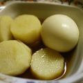 maruru-nn's cooksnap of when they made たまごと長芋の味噌煮 液みそ料亭の味で.