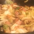 クックN3JF56☆'s cooksnap of when they made 白菜とベーコンの桜えび炒め☆簡単で美味！.