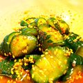 ジャンボパパ's cooksnap of when they made 【簡単】やみつきキュウリ【ピリ辛】.