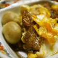 maruru-nn's cooksnap of when they made お麩とさつま揚げの卵とじ☆節約丼！.
