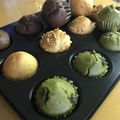 acco1969's cooksnap of when they made 抹茶とチョコの簡単カップケーキ✾.
