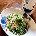yuka♡chi's cooksnap of when they made シャキシャキごま香る◎水菜とハムのナムル.