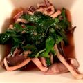 ＊ono＊'s cooksnap of when they made イカ一夜干しとニラの炒め物.