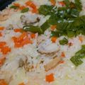 クックZTZ10H☆'s cooksnap of when they made ホットプレートで簡単シーフードピラフ.