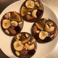 17★'s cooksnap of when they made バレンタイン簡単♡チョコ＆ドライフルーツ.