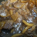 miiiiiiii∞'s cooksnap of when they made 牛すじ☆大根☆蒟蒻のこってり煮物♪♪.
