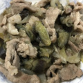piyoooko's cooksnap of when they made 簡単！豚肉とナスと玉ねぎの炒め物生姜焼風.