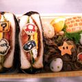 みゆ☆ちゃん's cooksnap of when they made キャラ弁☆マリオのヨッシー&敵キャラ.