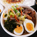4double5's cooksnap of when they made 豚ばら肉で焼き豚風♪簡単塩ラーメン！.