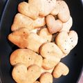 みぃちゃん♡71's cooksnap of when they made さつまいも入り黒ごまクッキー.