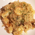 ☆ゆうき's cooksnap of when they made 海老の殻の出汁で旨みたっぷりリゾット♪.