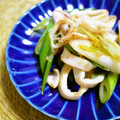 taruママ's cooksnap of when they made やりイカと長葱の中華風塩炒め.