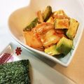 tatsumichi's cooksnap of when they made キムアボチーズの海苔巻き.