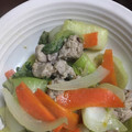 ちゃぎー's cooksnap of when they made 減塩　豚肉と青梗菜の炒め物.