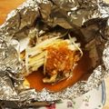 あさひﾊﾟﾊﾟ's cooksnap of when they made フライパンで！鱈の簡単中華風ホイル蒸し.