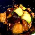 sera1992's cooksnap of when they made 茄子と青梗菜のひき肉炒め.