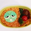 めいめい☆☆☆'s cooksnap of when they made キャラ弁☆ガチャピン　ムック.