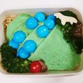 めいめい☆☆☆'s cooksnap of when they made ジブリ❈キャラ弁　王蟲ライス.
