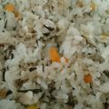 ネコ嫁☆'s cooksnap of when they made 離乳食　栄養満点ひじきと切干大根のごはん.