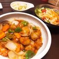 TocCHiii's cooksnap of when they made 豚こま団子の酢豚.