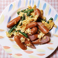 えつエツ's cooksnap of when they made いんげんのウインナー卵炒め.