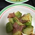 ゆきりんこ。's cooksnap of when they made まだ早いけど今食べたい！硬いアボカド炒め.