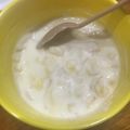 はなファブリック's cooksnap of when they made お家で超簡単☆★朝食りんごヨーグルト.