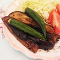 ☆AMR☆'s cooksnap of when they made オクラとナスのバター醤油ソテー.