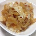＊chi〜ko＊'s cooksnap of when they made 簡単＊大根と中華クラゲの和え物.
